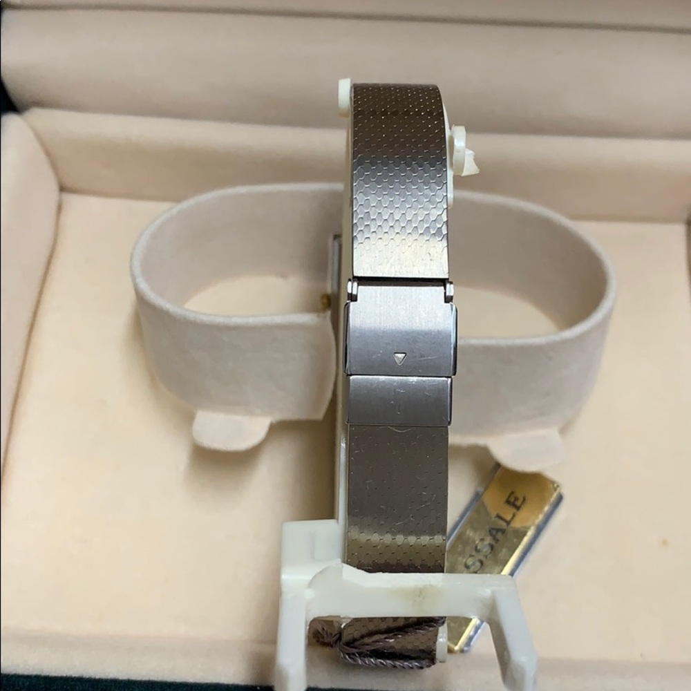 *Lassale,Silvertone rectangular, Ladies watch - Picture 4 of 8